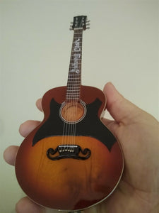 JOHNNY CASH J-200 Acoustic 1:4 Scale Replica Guitar ~New~