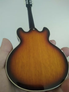 GIBSON ES-335 Vintage Sunburst 1:4 Scale Replica Guitar ~Axe Heaven~