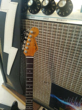 Load image into Gallery viewer, Fender Sunburst Strat w/ Tortoise Pickguard 1:4 Scale Replica Guitar ~Axe Heaven