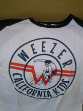 Load image into Gallery viewer, WEEZER - California Kids 3/4 Sleeve Jersey T-shirt ~Never Worn~ S M XL