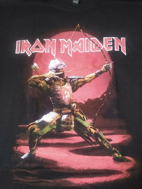 IRON MAIDEN - Senjutsu 2-Sided Archer Men's T-Shirt ~Never Worn~ M XL XXL