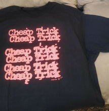 Load image into Gallery viewer, CHEAP TRICK -Red Logo on Black T-shirt ~Never Worn~ M XXXL