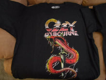Load image into Gallery viewer, OZZY OSBOURNE - 2021 Distressed Serpent and Sword T-shirt ~Never Worn~ XL