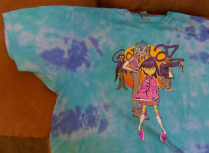 GORILLAZ - Tie-Dye T-shirt ~Never Worn~ 2XL