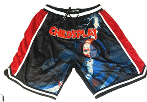 CHILD'S PLAY / CHUCKY Headgear Classics Basketball Shorts ~Never Worn~ S M L