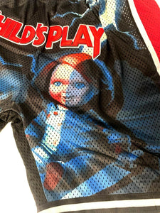 CHILD'S PLAY / CHUCKY Headgear Classics Basketball Shorts ~Never Worn~ S M L