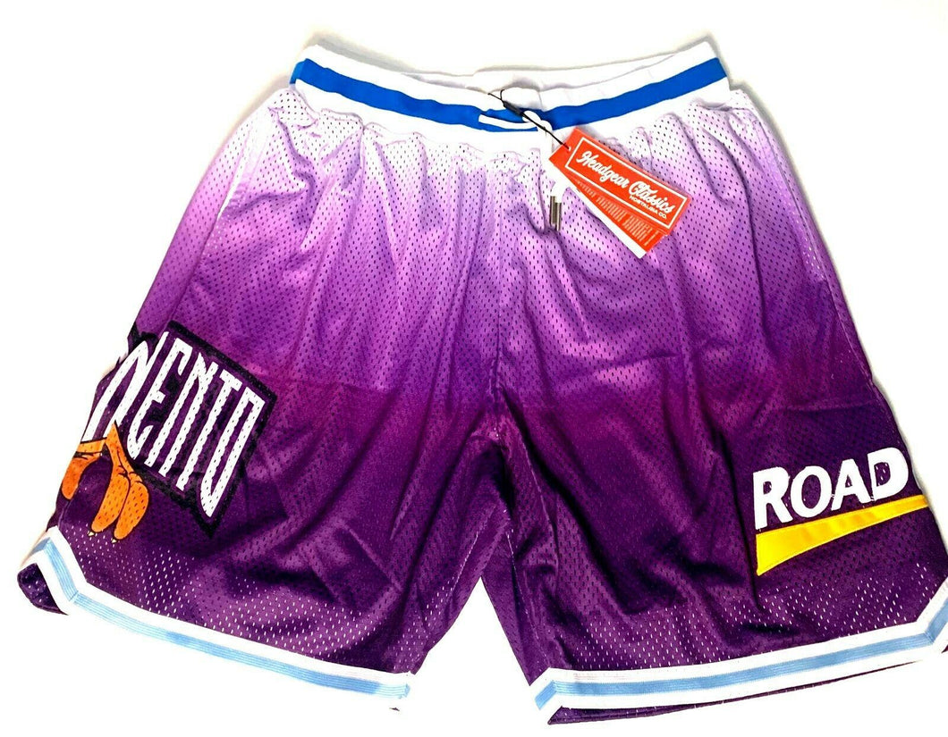 ROADRUNNER / SACRAMENTO Headgear Classics Basketball Shorts ~Never Worn~ L