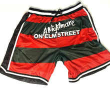 Load image into Gallery viewer, NIGHTMARE ON ELM ST/FREDDY Headgear Classics Basketball Shorts ~Never Worn~ S M L XL