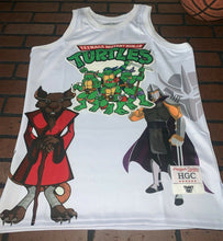 Load image into Gallery viewer, TEENAGE MUTANT NINJA TURTLES Headgear Classics Basketball Jersey ~Never Worn~ L