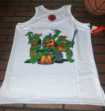 Load image into Gallery viewer, TEENAGE MUTANT NINJA TURTLES Headgear Classics Basketball Jersey ~Never Worn~ L