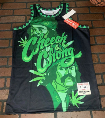 CHEECH & CHONG Headgear Classics Basketball Jersey ~Never Worn~ L