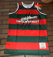 Load image into Gallery viewer, NIGHTMARE ON ELM STREET /FREDDY Headgear Classics Basketball Jersey ~Never Worn~ S M L XL 2XL