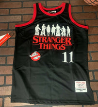 Load image into Gallery viewer, STRANGER THINGS / GHOSTBUSTERS Headgear Classics Basketball Jersey ~Never Worn~ L XL