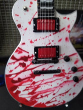 Load image into Gallery viewer, BOBBY KELLER- Blood Splatter ESP Eclipse 1:4 Scale Replica Guitar ~Axe Heaven~