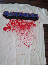 Load image into Gallery viewer, IRON MAIDEN - 2020 The Trooper Men&#39;s Blood Splattered T-shirt ~Never Worn~ M L
