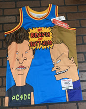 Load image into Gallery viewer, BEAVIS &amp; BUTTHEAD Headgear Classics Basketball Blue Jersey~Never Worn~S M L XL2X
