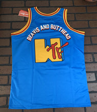 Load image into Gallery viewer, BEAVIS &amp; BUTTHEAD Headgear Classics Basketball Blue Jersey~Never Worn~S M L XL2X