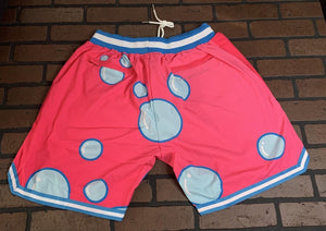 DON'T BE A MENACE TO SOCIETY Headgear Classics Basketball Shorts ~Never Worn~