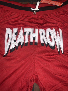 DEATH ROW RECORDS Red Headgear Classics Basketball Shorts ~Never Worn~ S XL
