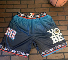 Load image into Gallery viewer, YOGI BEAR / TEAL-BLACK Headgear Classics Basketball Shorts ~Never Worn~ XL 2XL