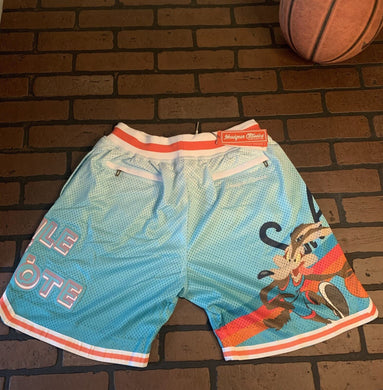 WILE E COYOTE Headgear Classics Basketball Shorts ~Never Worn~ M XL