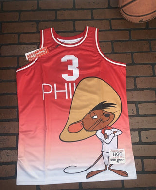 SPEEDY GONZALES/PHIL Headgear Classics Basketball Jersey ~Never Worn~ S M L XL