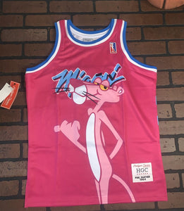 PINK PANTHER / MIAMI RED Headgear Classics Basketball Jersey ~Never Worn~ M