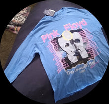Load image into Gallery viewer, PINK FLOYD- 2021 Division Bell Long Sleeve Retro Crop Top T-Shirt~Never Worn~S/M