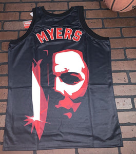 MICHAEL MYERS Headgear Classics Basketball Jersey ~Never Worn~ L XL