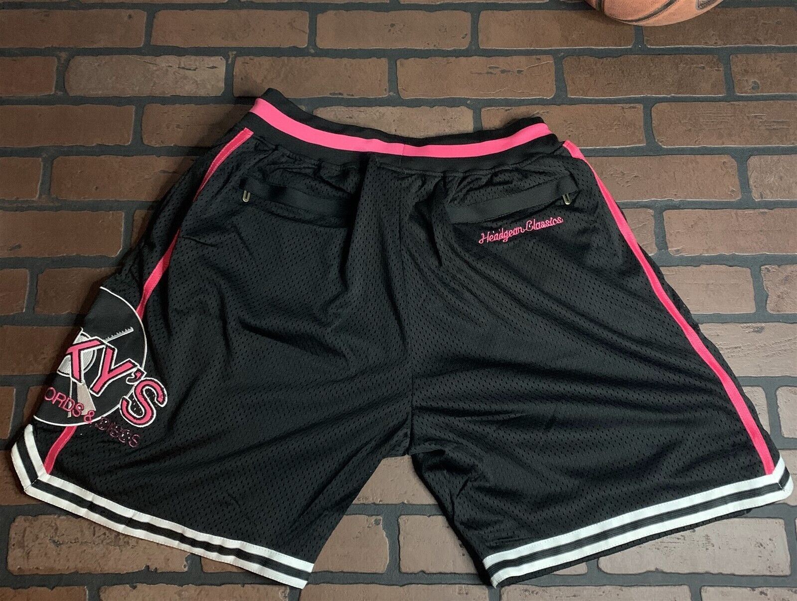 Black paisley basketball shorts (LIMITED STOCK) – Vivid Angels