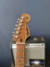 Load image into Gallery viewer, JIMMIE VAUGHAN-Custom Vintage Fender Strat 1:4 Scale Replica Guitar ~Axe Heaven~