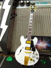 Load image into Gallery viewer, GIBSON ALEX LIFESON Sig. ES-355 Alpine White 1:4 Scale Replica Guitar~Axe Heaven