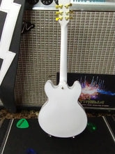 Load image into Gallery viewer, GIBSON ALEX LIFESON Sig. ES-355 Alpine White 1:4 Scale Replica Guitar~Axe Heaven