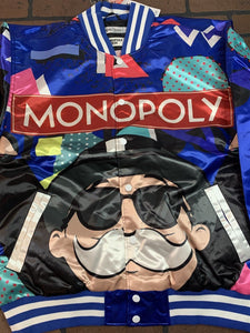 MONOPOLY Headgear Classics Streetwear Jacket~Never Worn~L XL