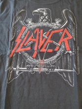 Load image into Gallery viewer, SLAYER - Black Eagle Distressed Women&#39;s T-shirt ~Never Worn~ XXL