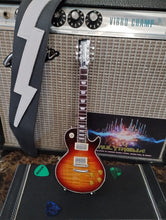 Load image into Gallery viewer, DUANE ALLMAN GIBSON Les Paul Tobacco Burst 1:4 Scale Replica Guitar ~Axe Heaven~