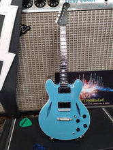 Load image into Gallery viewer, DAVE GROHL - Blue DG335 1:4 Scale Replica Guitar ~NEW~