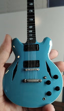 Load image into Gallery viewer, DAVE GROHL - Blue DG335 1:4 Scale Replica Guitar ~NEW~