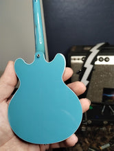 Load image into Gallery viewer, DAVE GROHL - Blue DG335 1:4 Scale Replica Guitar ~NEW~