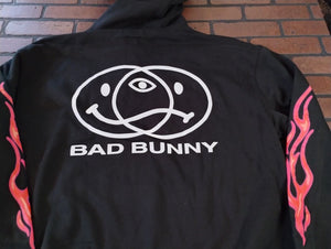 BAD BUNNY- 2021 Long Sleeve Pullover Hoodie ~BRAND NEW~ XXL