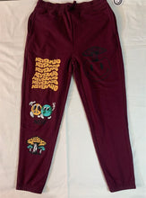 Load image into Gallery viewer, Neff Burgundy Sweatpants ~ Never Worn~ S M L XL ~