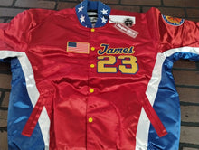 Load image into Gallery viewer, LEBRON JAMES #23 ALL-AMERICAN Headgear Classics Streetwear Jacket ~Never Worn~