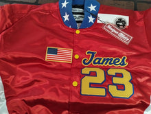 Load image into Gallery viewer, LEBRON JAMES #23 ALL-AMERICAN Headgear Classics Streetwear Jacket ~Never Worn~