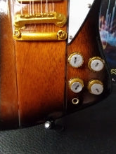 Load image into Gallery viewer, TOM PETTY - GIBSON Firebird V Sunburst 1:4 Scale Replica Guitar ~Axe Heaven~
