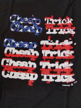 Load image into Gallery viewer, CHEAP TRICK- Red, White, and Blue Flag Logo T-shirt ~Never Worn~ L XL