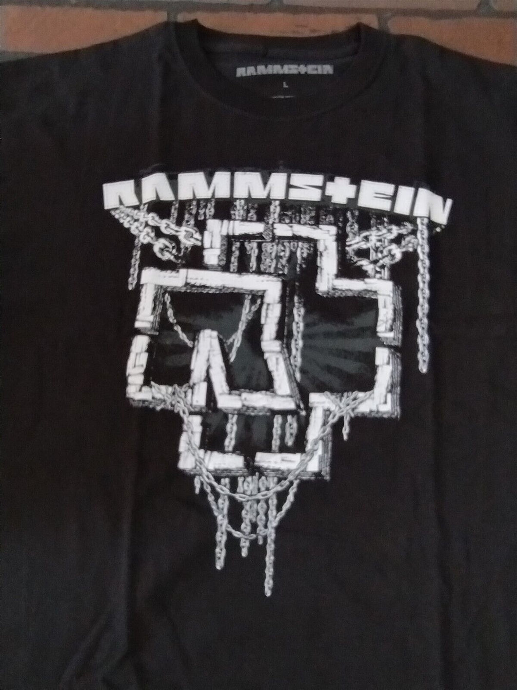 RAMMSTEIN - Inketten Logo T-shirt ~Never Worn~ L XL