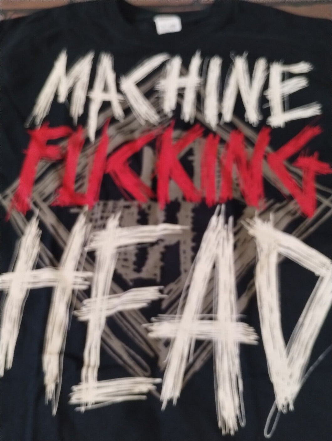 MACHINE HEAD - Machine F'N Head T-shirt ~Never Worn~ XL