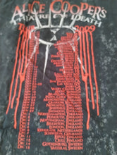 Load image into Gallery viewer, ALICE COOPER - 2009 Bloody Theatre of Death Soft T-shirt ~Never Worn~ 2XL