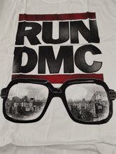 Load image into Gallery viewer, RUN DMC - 2020 Glasses NYC Distressed Licensed White T-shirt ~Never Worn~ 2XL