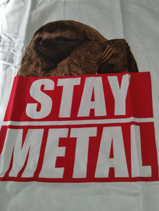 MISS MAY I - Stay Metal Sloth T-Shirt ~Never Worn~ XL